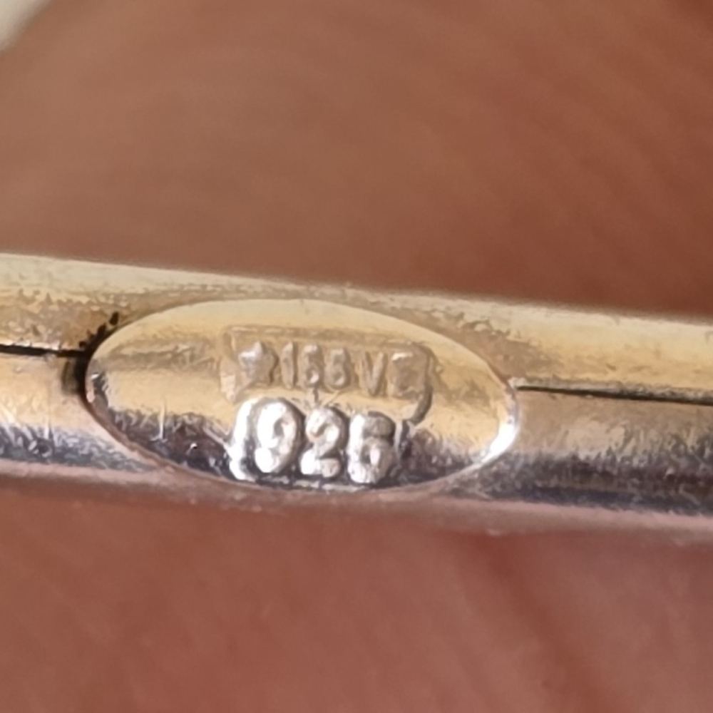 Absolutely Stunning Solid 925 Sterling Bypass Ita… - image 3